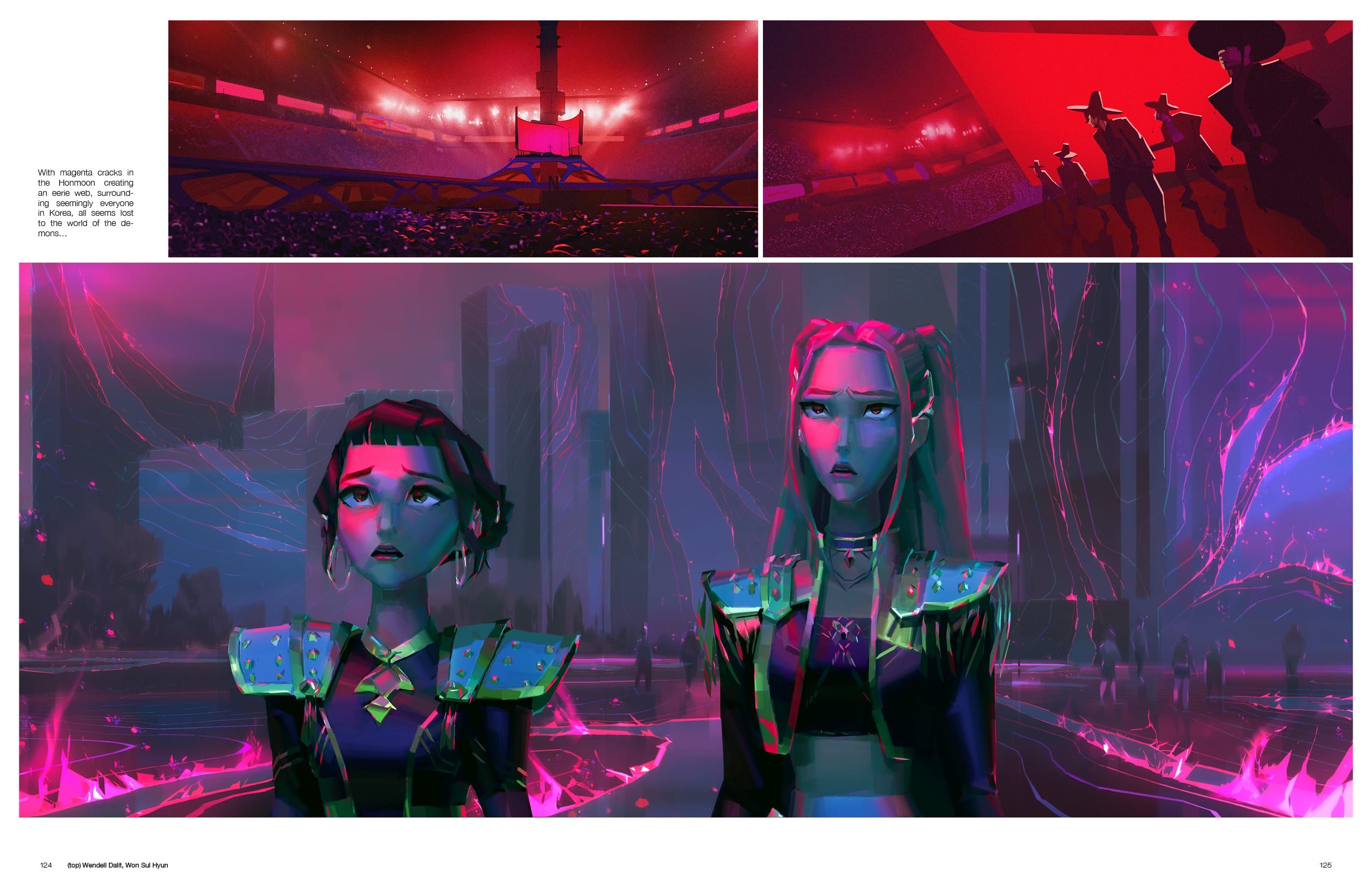 KPop Demon Hunters page 124-125