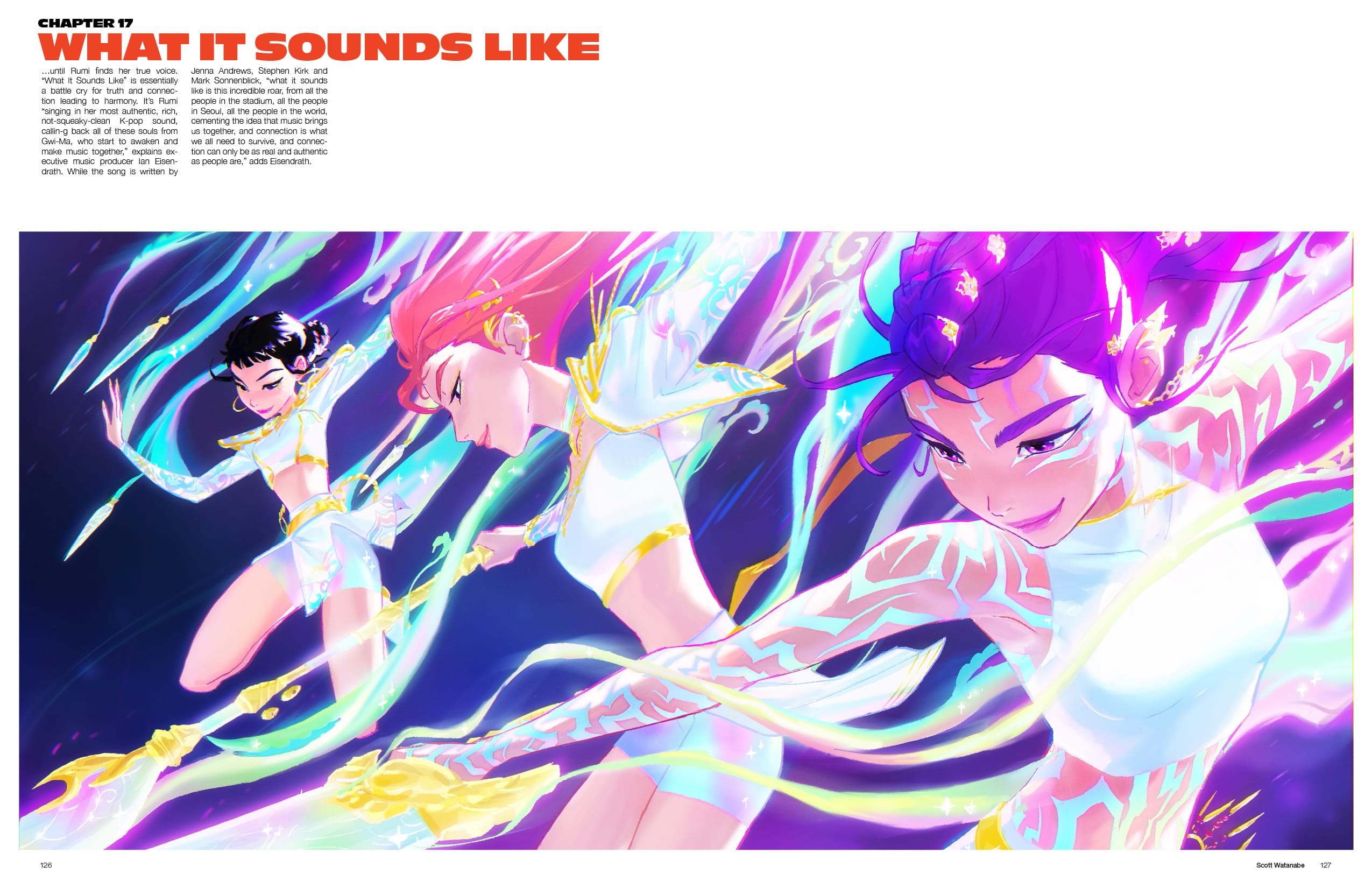 KPop Demon Hunters page 126-127