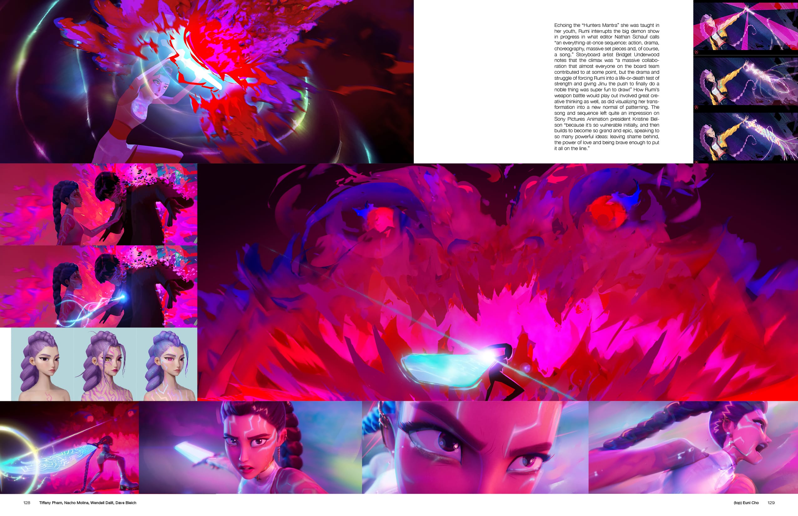 KPop Demon Hunters page 128-129