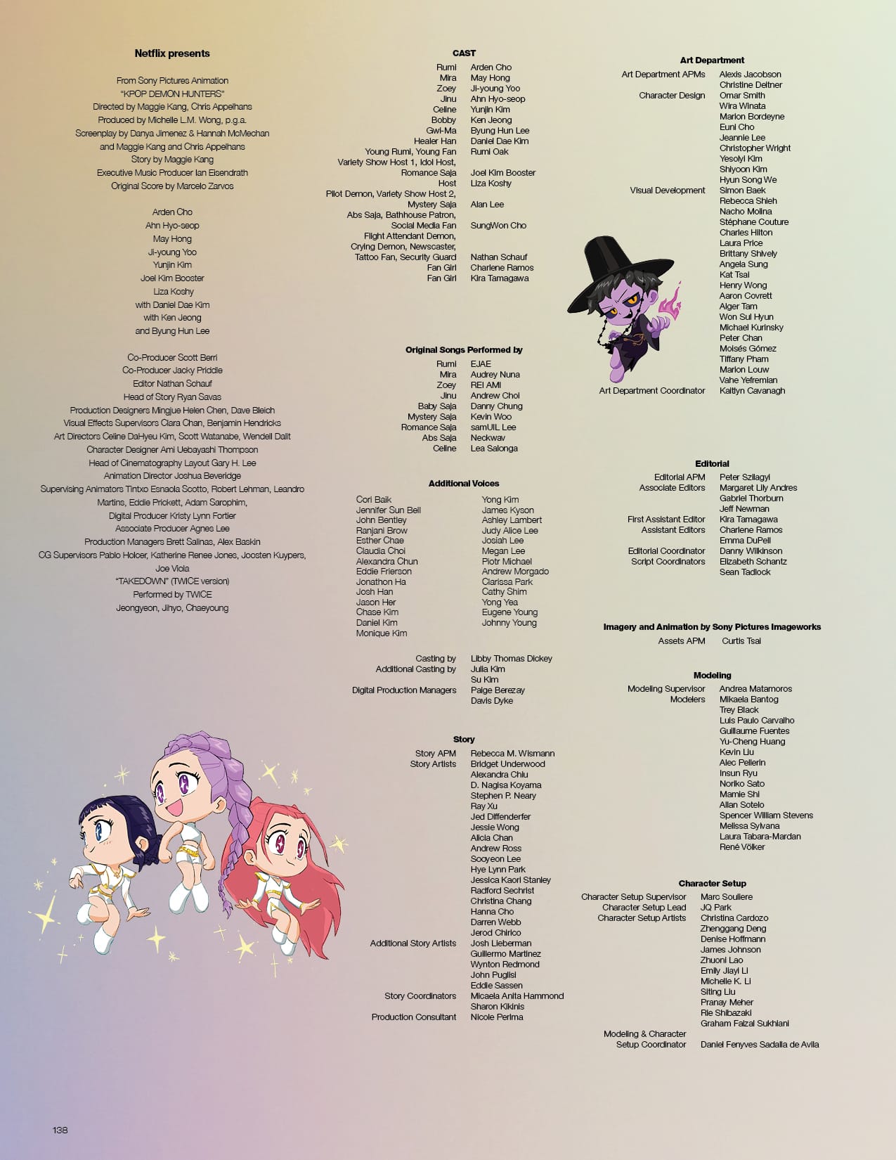 KPop Demon Hunters page 138