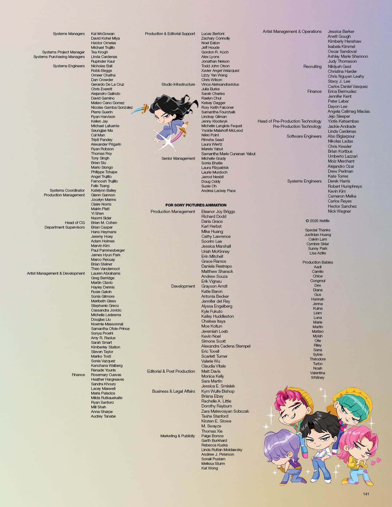 KPop Demon Hunters page 141