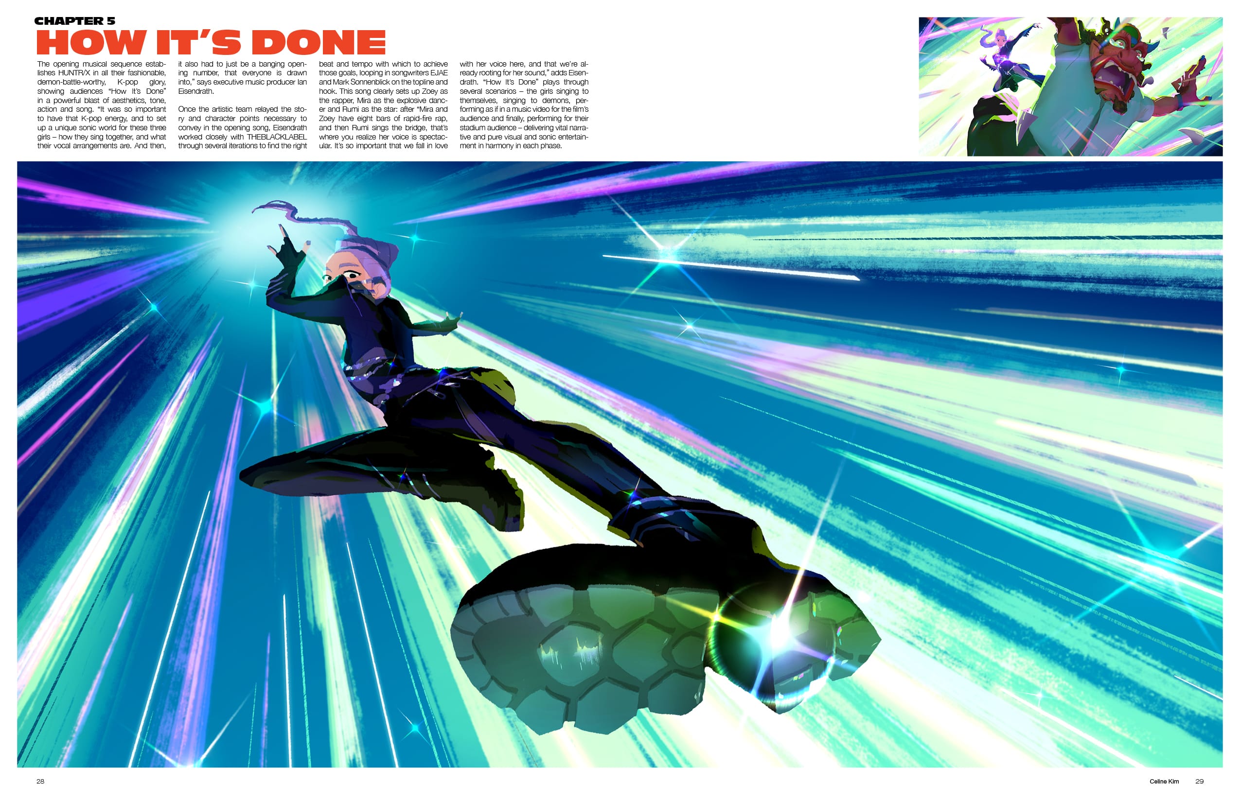 KPop Demon Hunters page 28-29