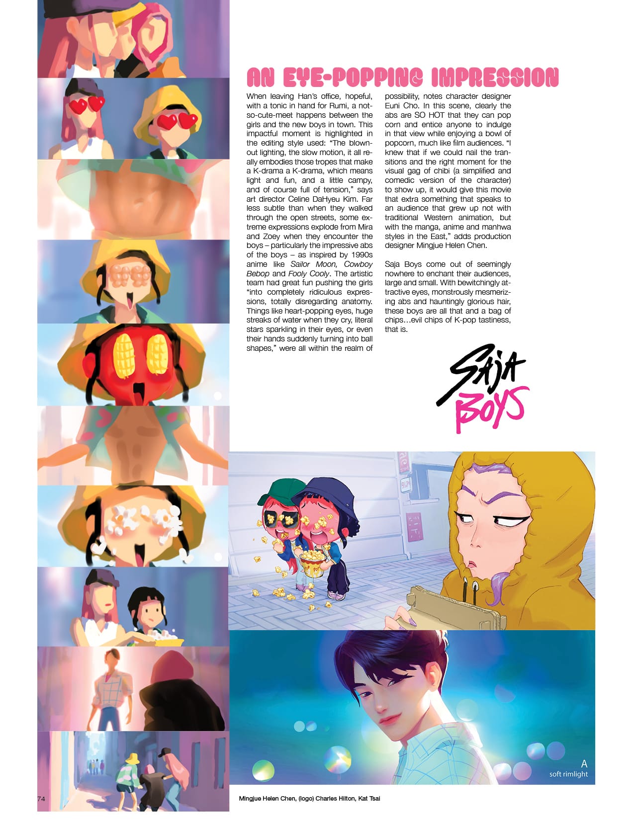 KPop Demon Hunters page 74