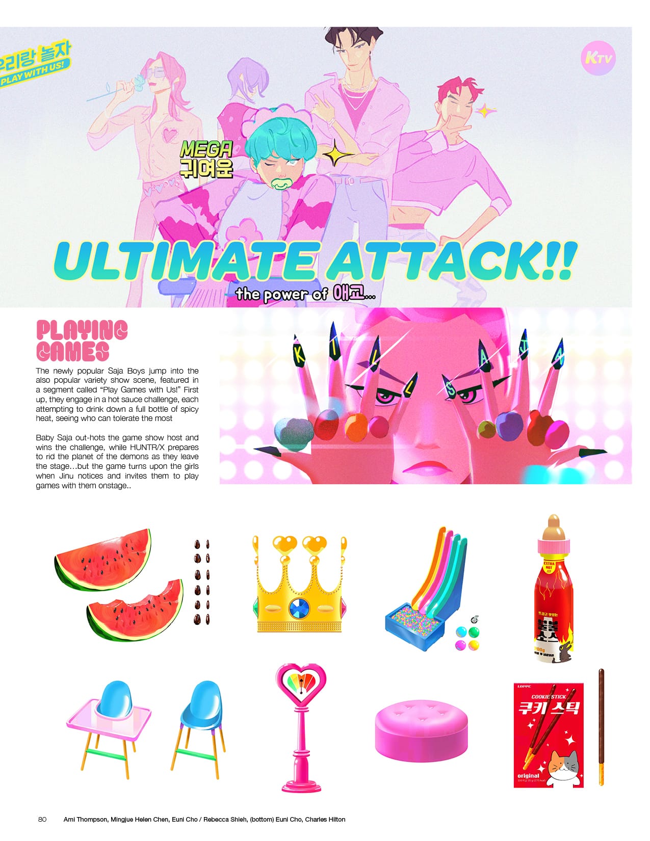 KPop Demon Hunters page 80